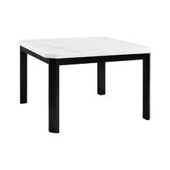 Elements Picket House Furnishings White Marble Counter Height Dining Table CFC700CHTB