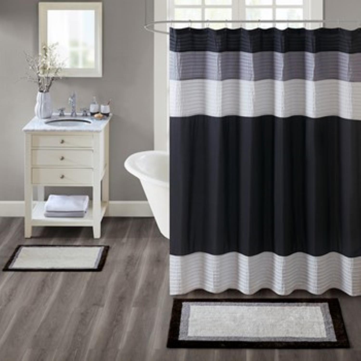 Olliix Madison Park Bath Rug With Black Finish MP721559