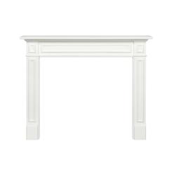 Pearl Mantels 525-48 48 in. The Mike Fireplace Mantel Mdf Paint&#44; White
