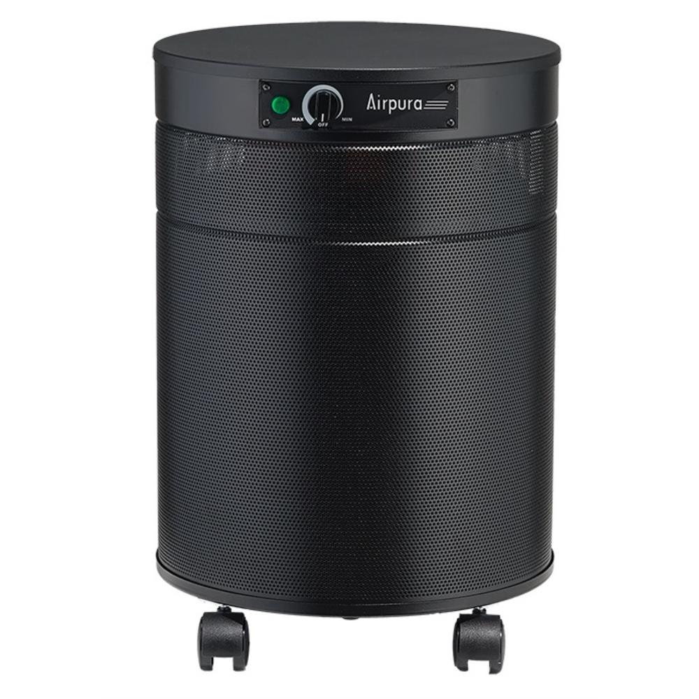 Airpura Powdered Coated Galvanized Metal Air Purifier in Black Finish V614-BLK