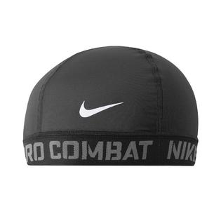 Nike Pro Combat Youth Banded Skull Cap 2 0 One Size Fits Most Black Swoosh