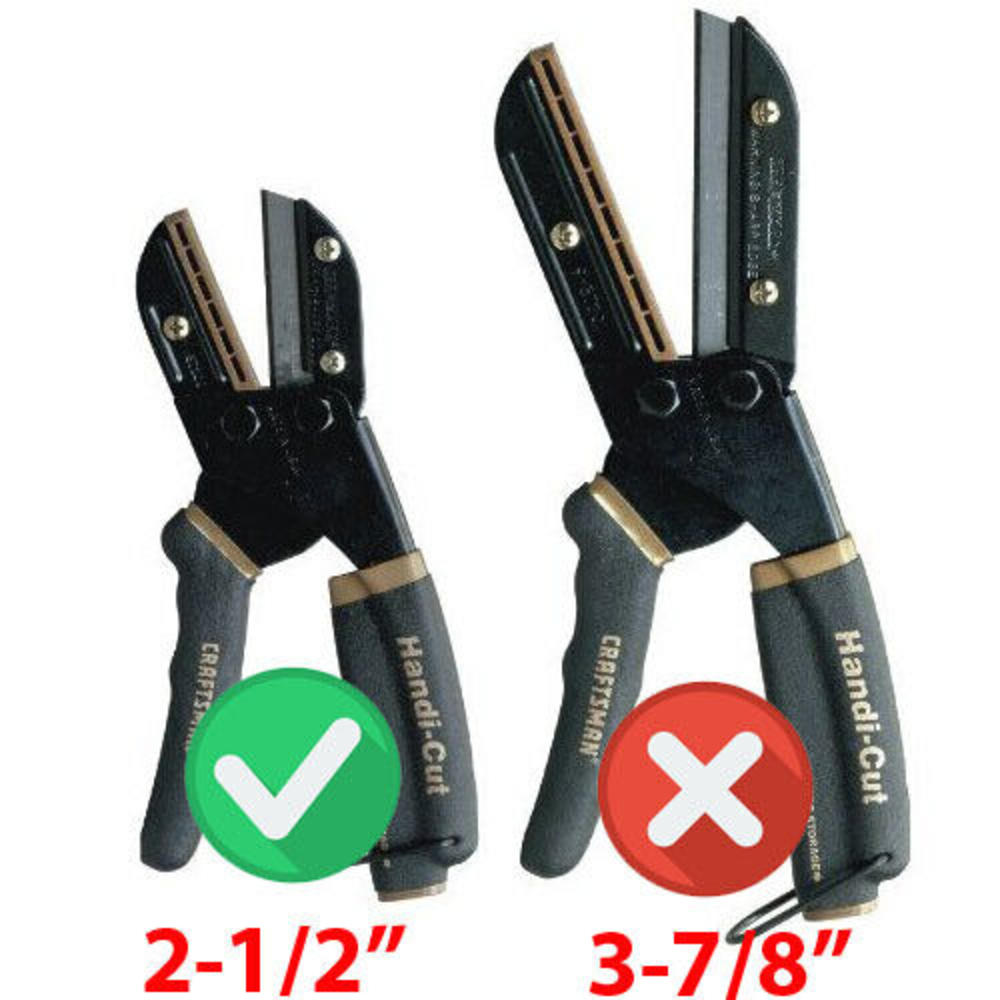 MTP 2.5" Replace Blade (5) and anvil  For Craftsman Handi-Cut 37300 37310 37200 301 Accu-cut