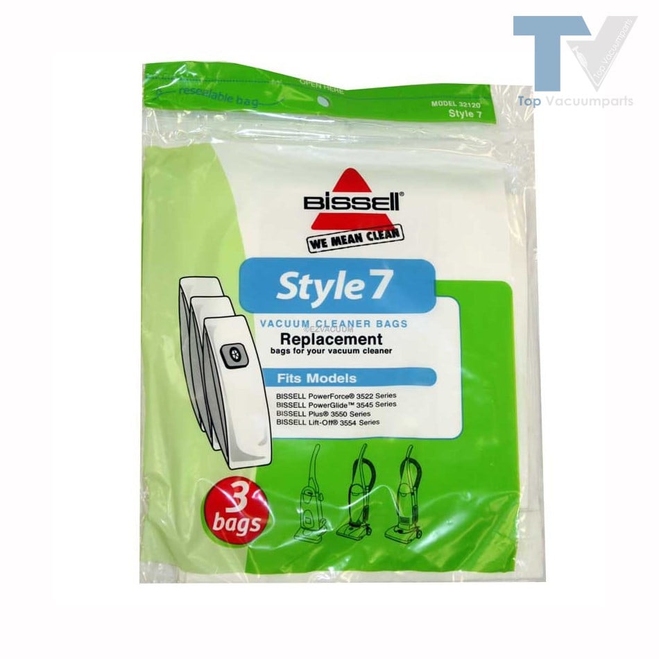 Bissell Genuine Style 7, Vacuum Cleaner Bag 3pk // 32120