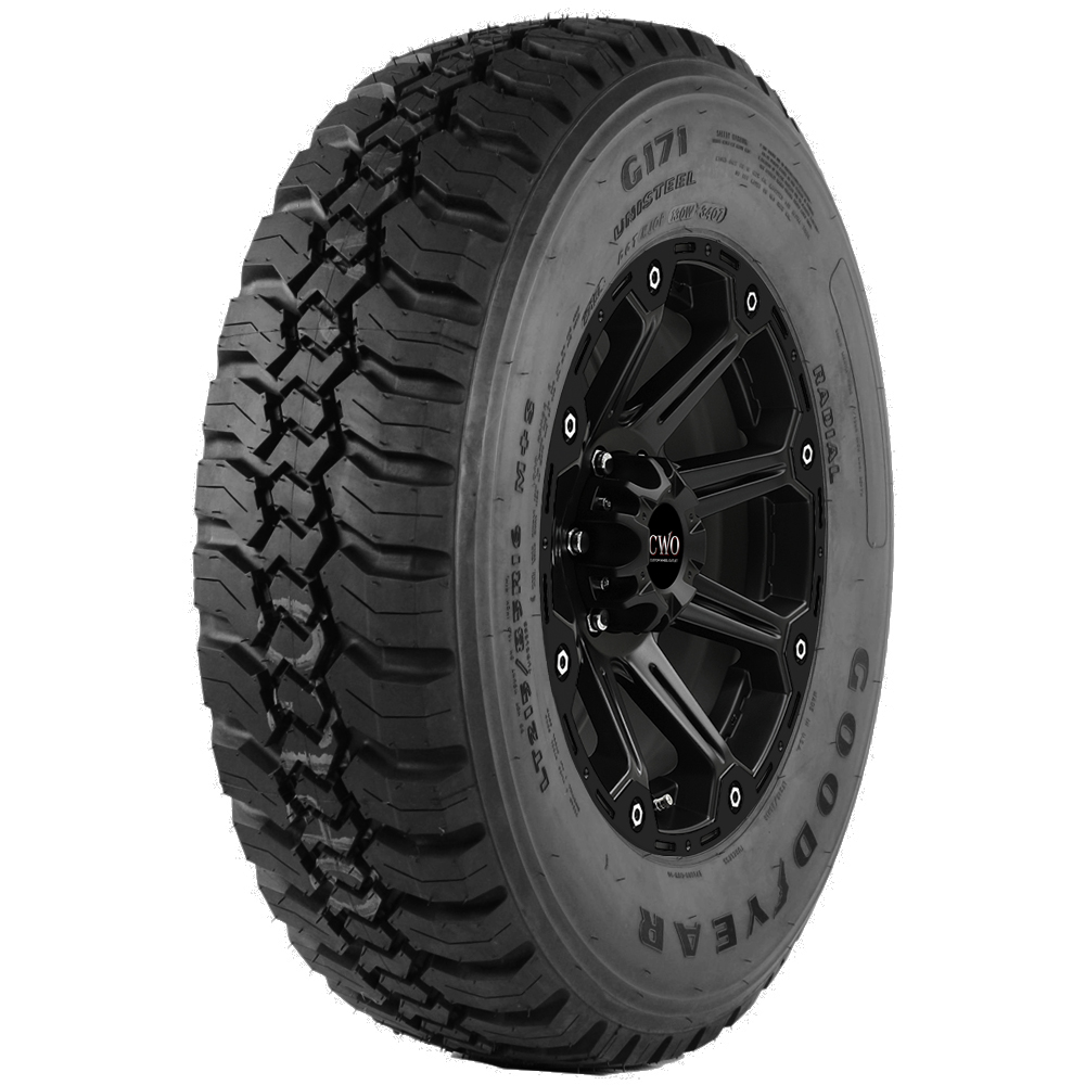 8r19 5 Goodyear G171 Drive 124l F 12 Ply Bsw Tire