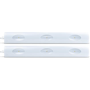 Ge 18 Under Cabinet Linkable Led Light Fixture 2 Pack