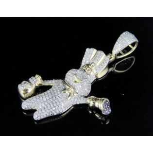 Pillsbury doughboy diamond pendant Clearance