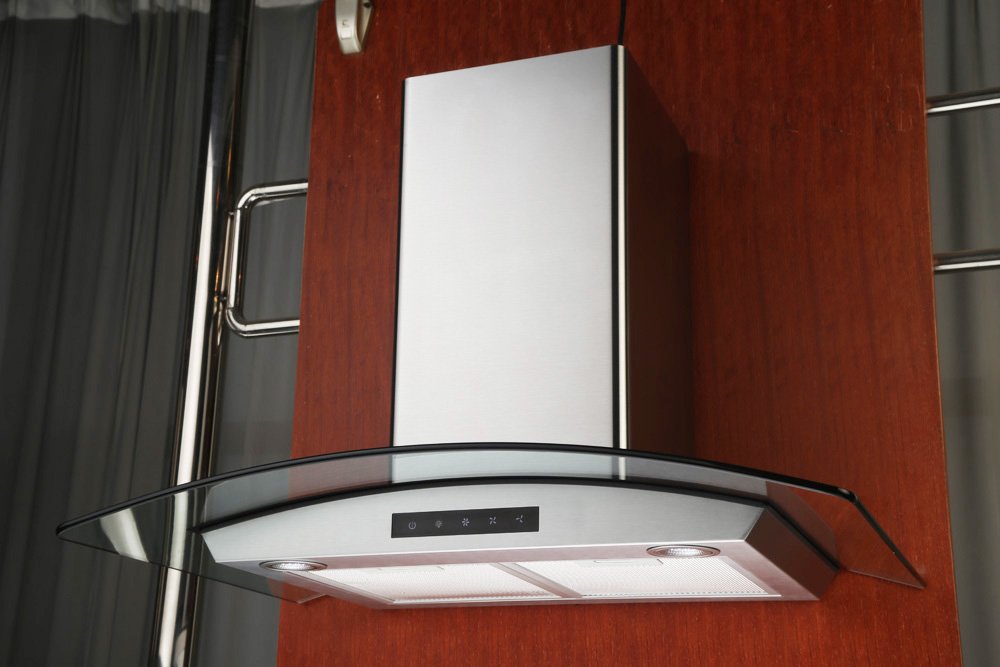 Ha 75led Kitchen Bath Collection 30 Stainless Steel Wall Hood W Kitchen Bath Collection 30 Stainless Steel Wall Hood W Arched Gl