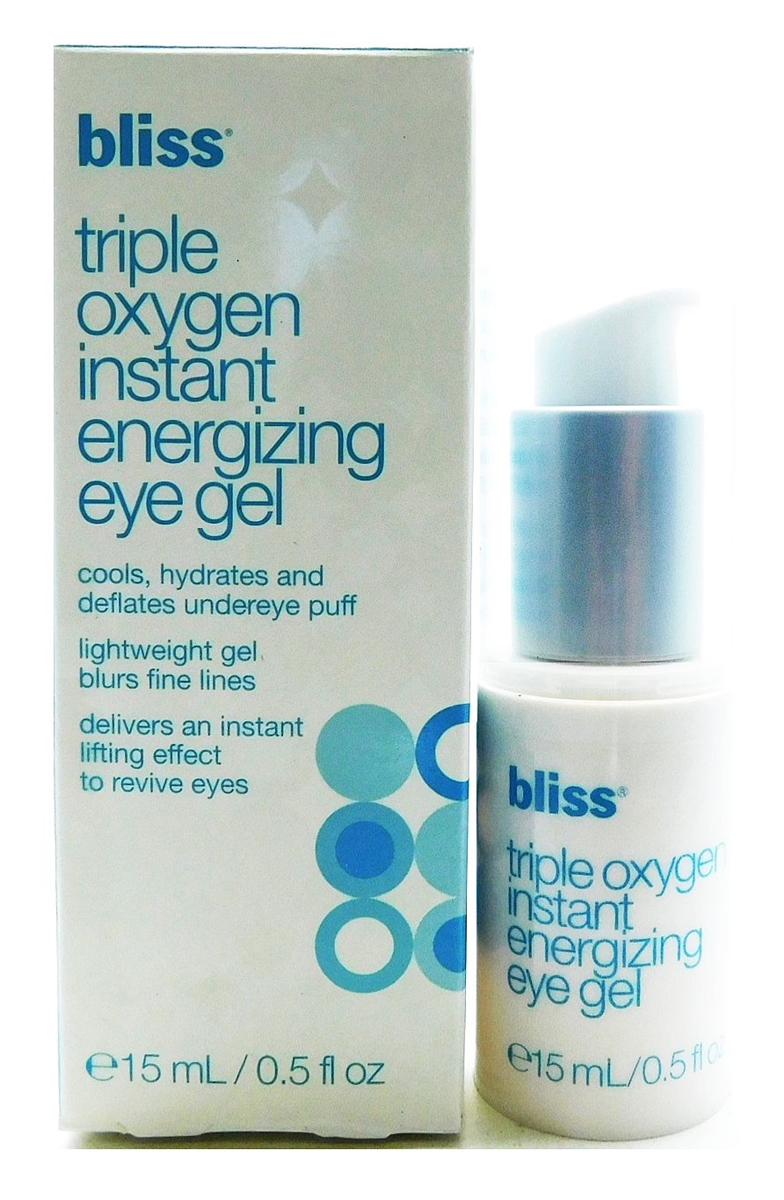 bliss Triple Oxygen Instant Energizing Eye Gel .5 Fl Oz.
