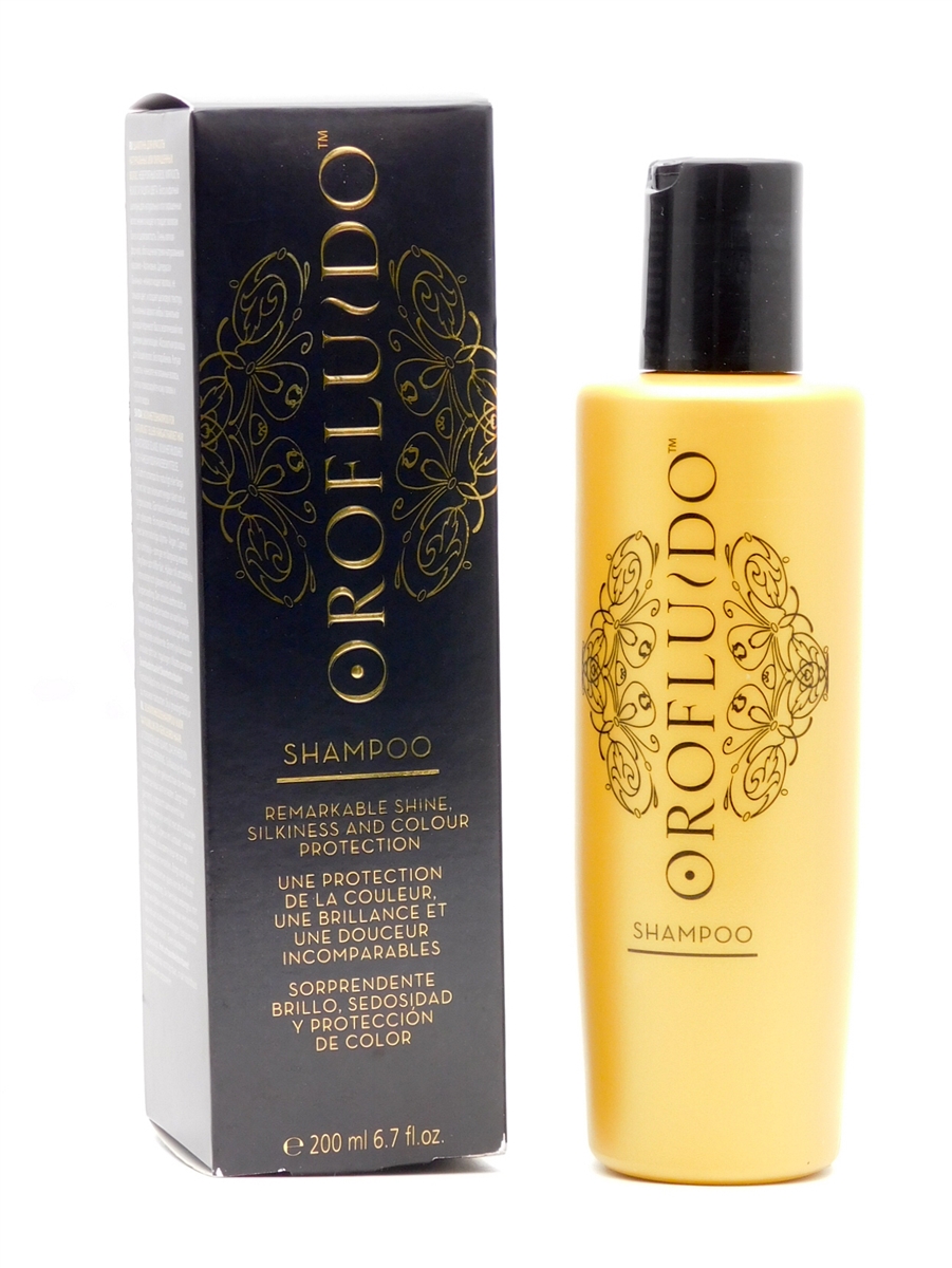 Orofluido Shampoo Remarkable Shine Silkiness And Color Protection 6 7 Fl Oz