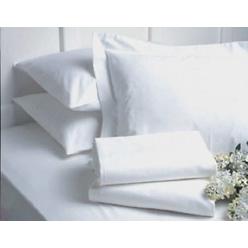 50 Polyester Cotton Bed Sheets Globe House Products Ghp 2pcs 66 X104 Solid White 50 Poly