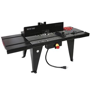 Globe House Products Ghp 34 X13 Aluminum Bench Top Router Table W
