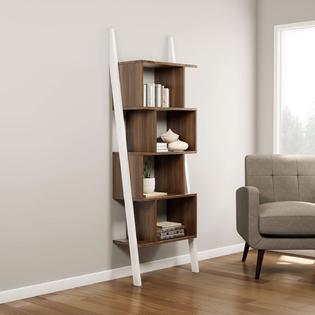Globe House Products Ghp 71 X25 5 X11 8 White Walnut Mdf Open