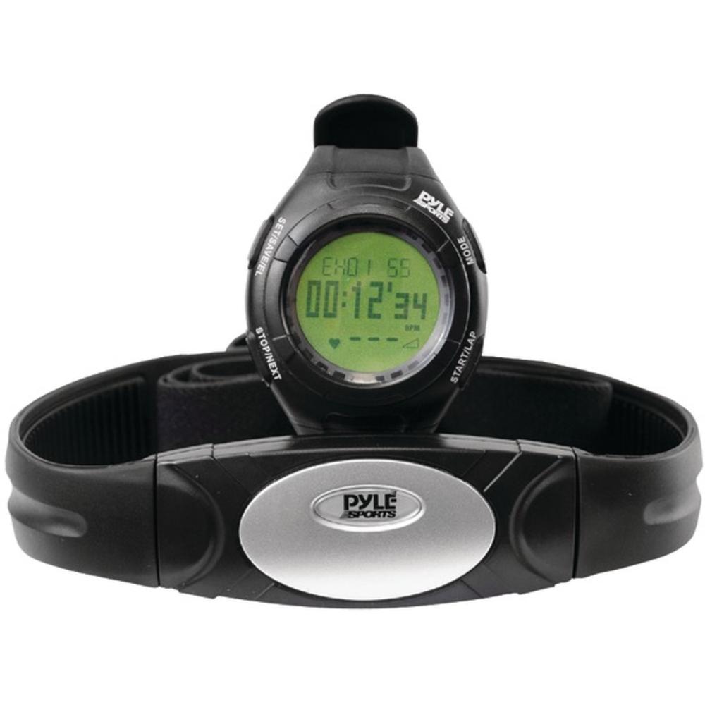 Pyle PHRM28 Heart Rate Monitor Watch Running Sensor Training Zones Calorie Counter
