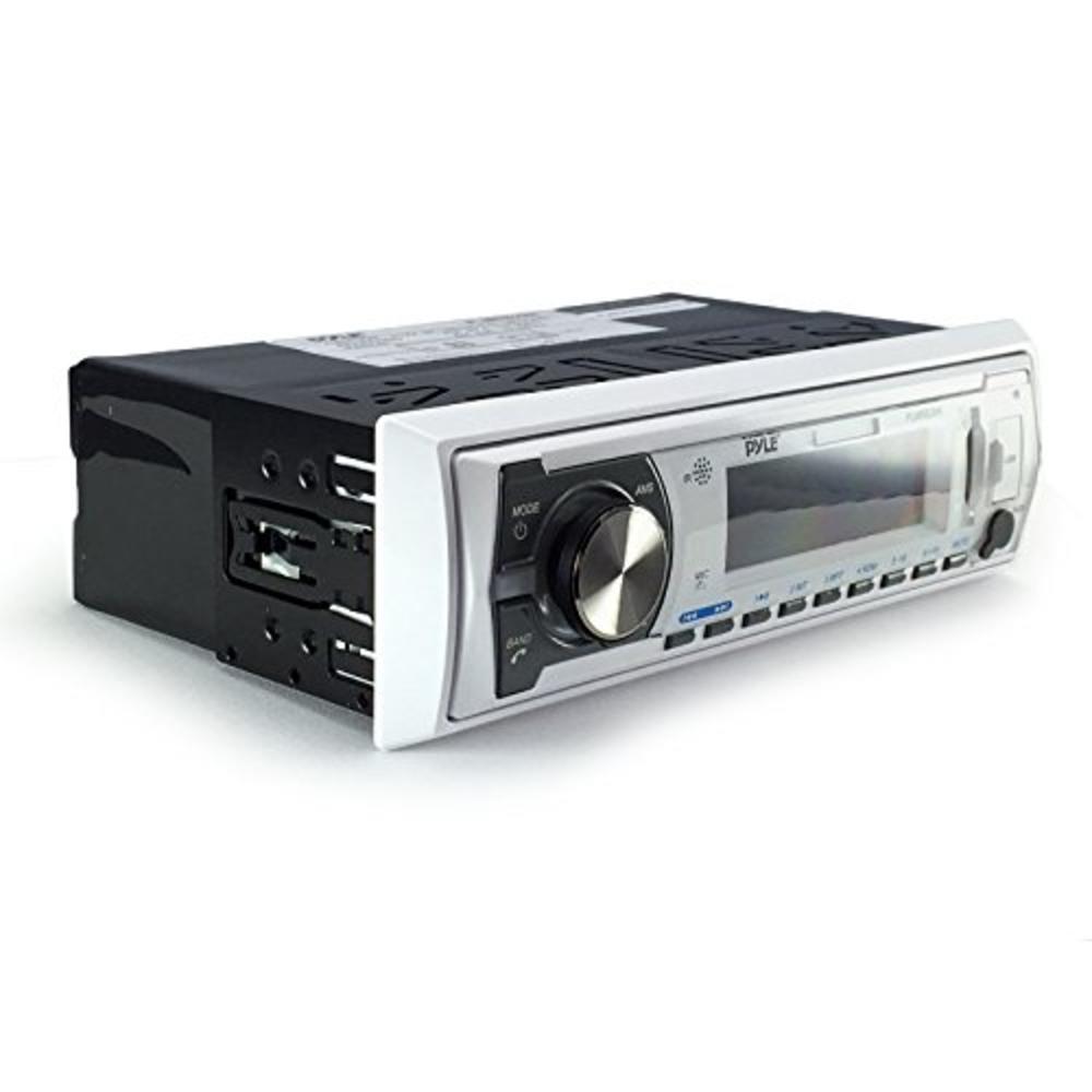 EnrockAudioBundle PLMRB29W Bluetooth USB Radio, Metra 99-9000 Universal Underdash Stereo Housing