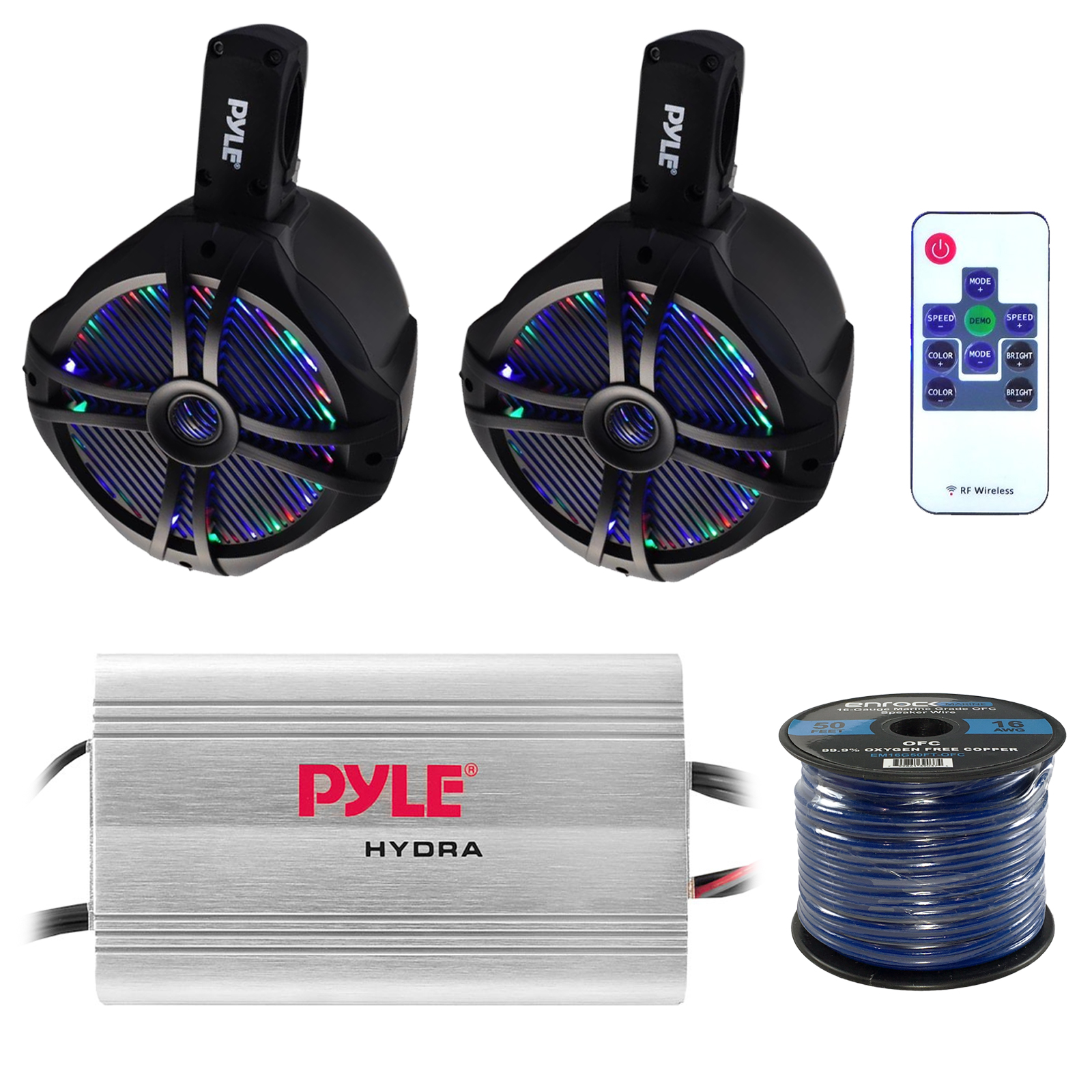 Pyle Hydra Pyle Wakeboard Speakers Road Entertainment Marine Audio