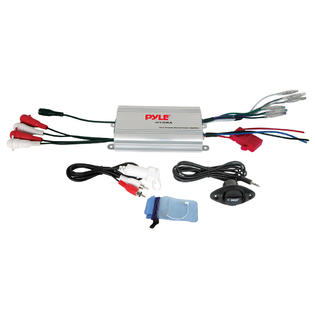 Enrcokmarinebundle Pyle 6 5 200w Dual Marine Led Wakeboard Speakers Speaker Wire 400w Amplifier