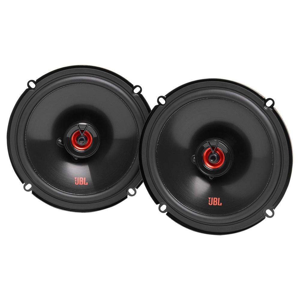 JBL Club 620F Shallow-Mount 6.5" 165 Watts Peak Power 2-Way Coaxial Car Audio Speakers (Pair)