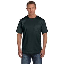 Fruit of the Loom Men's Short Sleeve 100 Percent Cotton Pocket T-Shirt 3931P