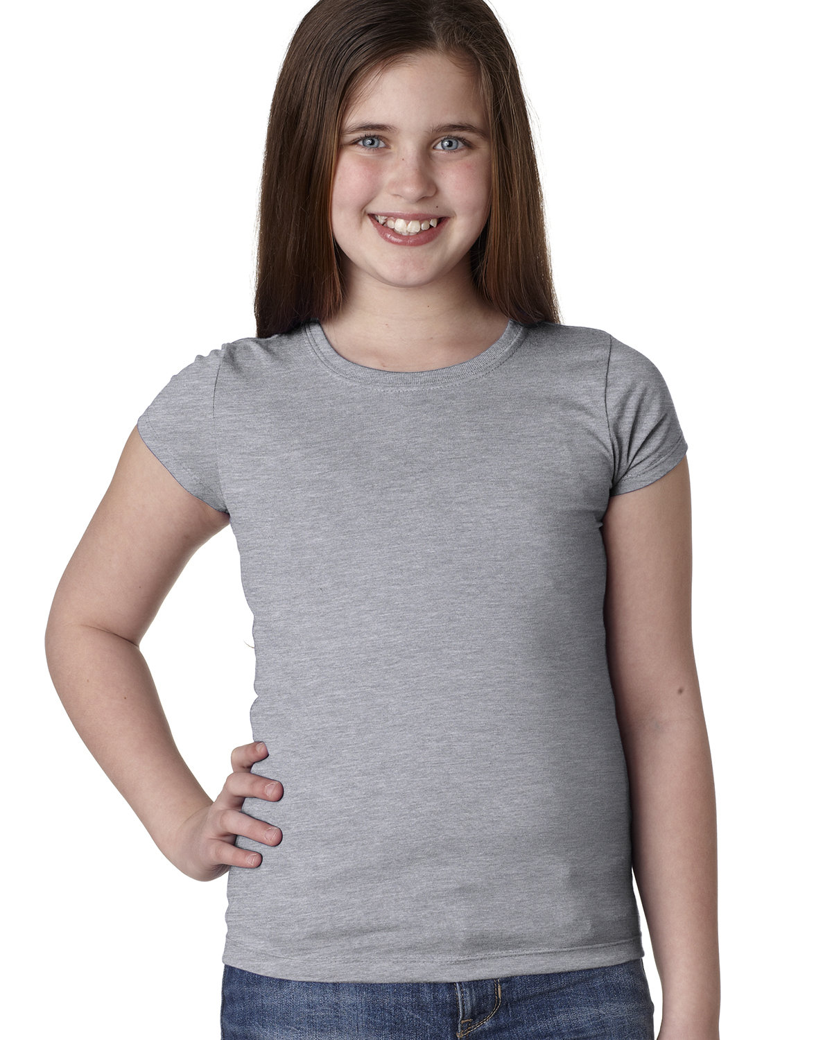 Next Level Girls Princess Crewneck T-Shirt N3710