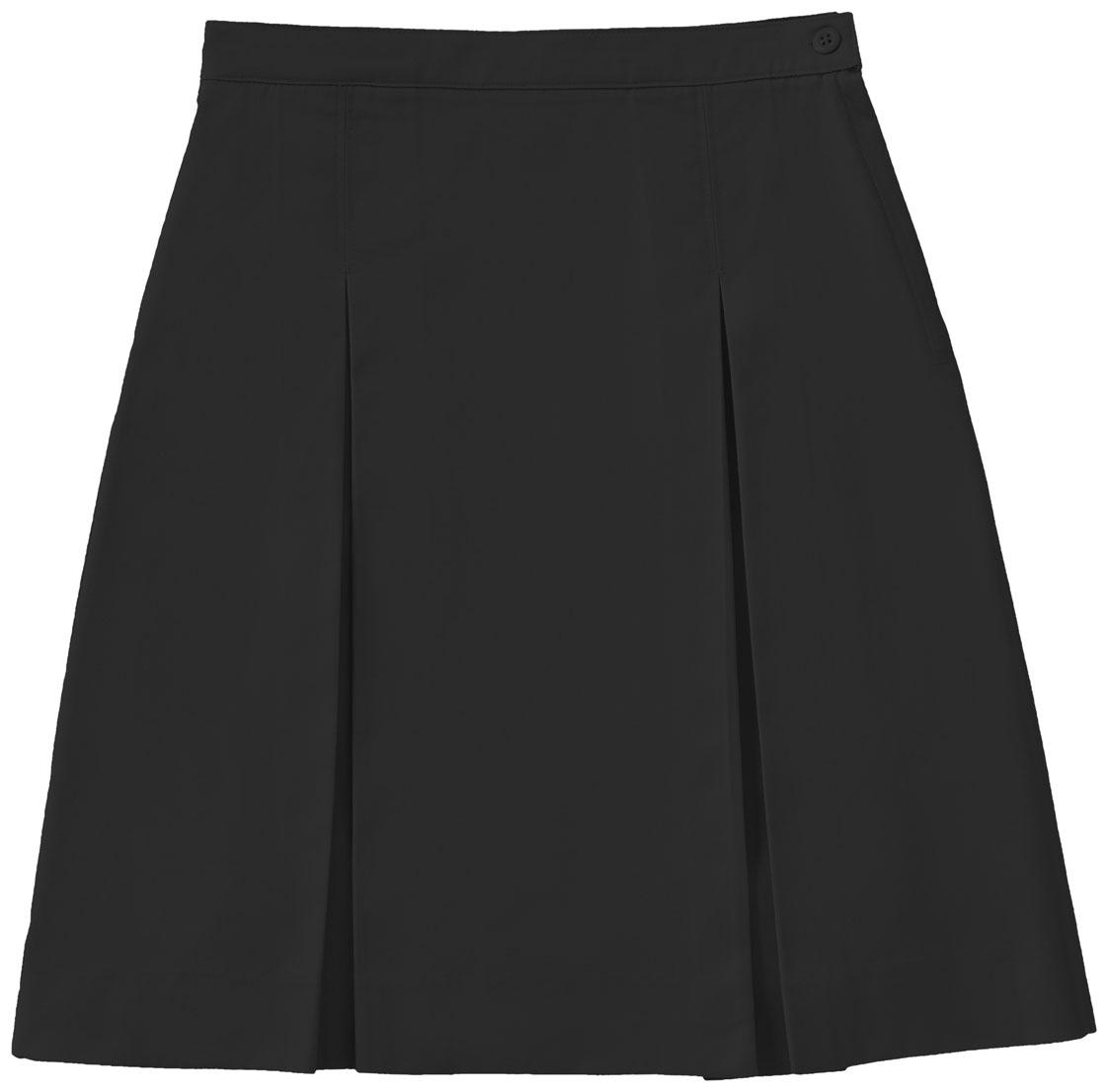 Classroom Uniforms Girl's Longer Length Kick Pleat Skirt