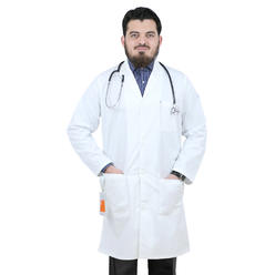 Heedfit Women's White Lab Coats 38" Multiple Pockets Lab Coat For Men L