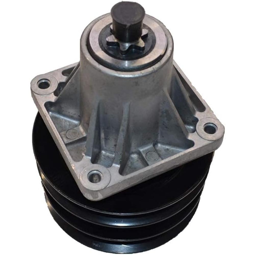 Deck Spindle Double Pulley for MTD Troy Bilt 46 Deck 915-0595 618-0593 618-0595 Deck Spindle Double Pulley for MTD Troy Bilt 46 Deck 915-0595 618-0593 618-0595