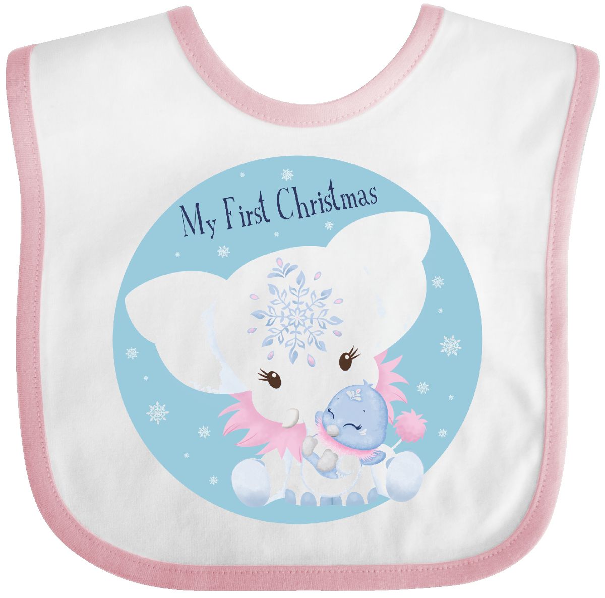 inktastic inktastic my first christmas white elephant lumi baby bib fun cuddles tinytusks - Christmas White Elephant inktastic inktastic my first christmas white elephant lumi baby bib fun cuddles tinytusks - Christmas White Elephant
