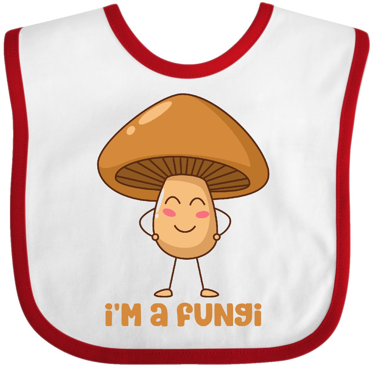 Inktastic Inktastic Im A Fungi Baby Bib Mushroom Funny Guy Food Pun Inktastic Inktastic Im A Fungi Baby Bib Mushroom Funny Guy Food Pun