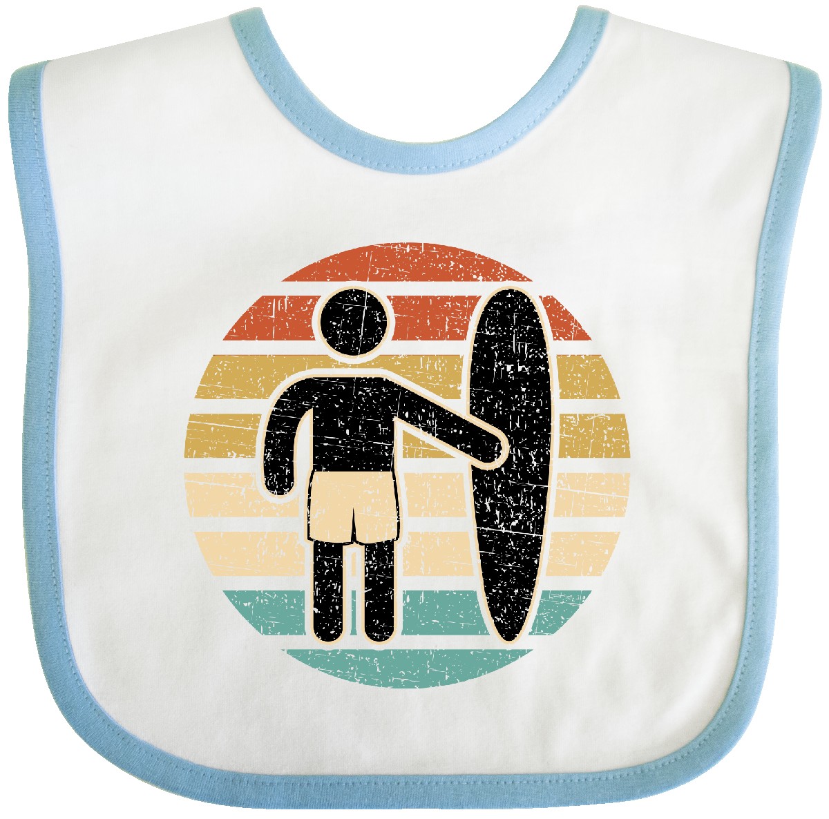 Inktastic Inktastic Surfing Gift For Surfer Baby Bib Ocean Retro Weekend Apparel Icon Hws Inktastic Inktastic Surfing Gift For Surfer Baby Bib Ocean Retro Weekend Apparel Icon Hws