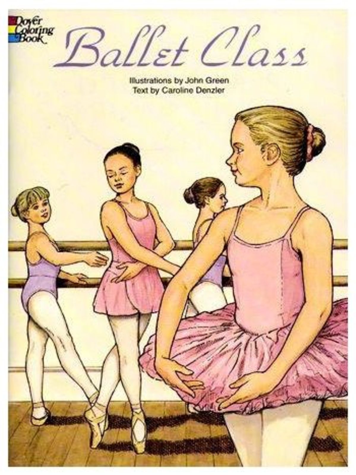 Dover Ballet Class Coloring Book