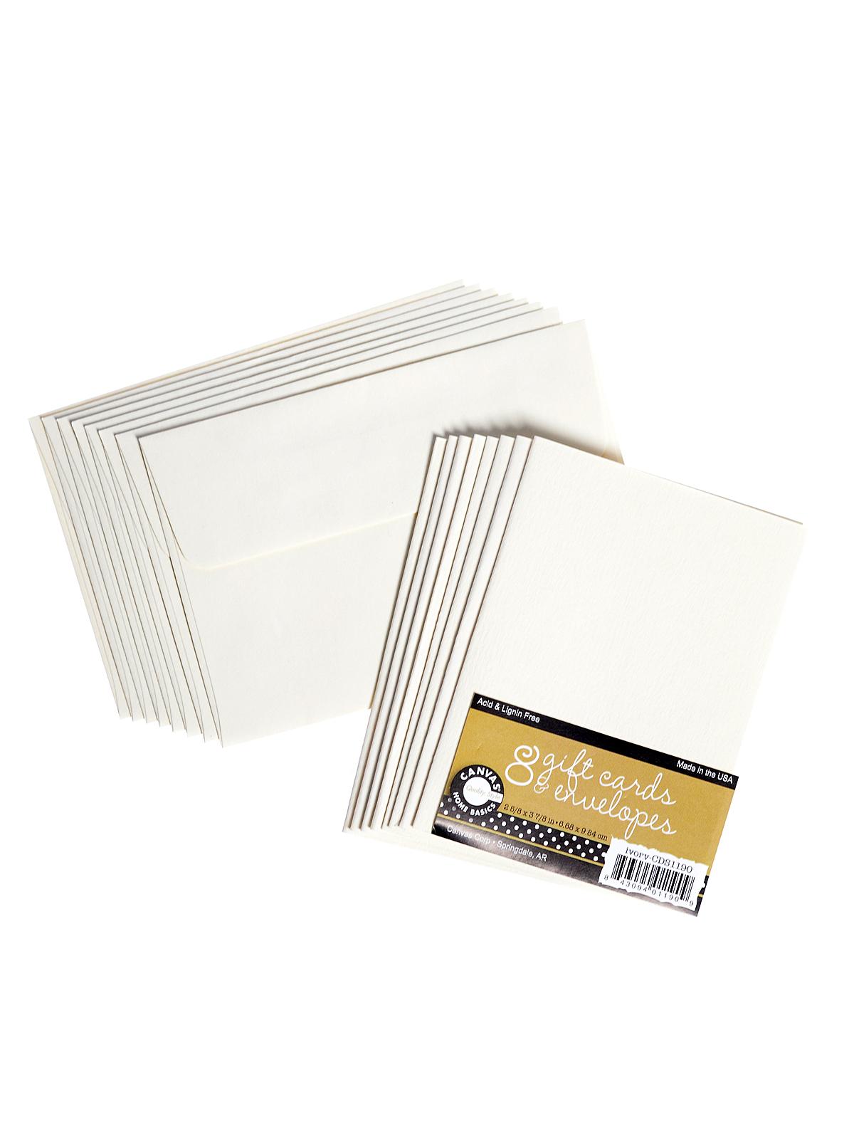 Canvas Corp Packaged Cards and Envelopes