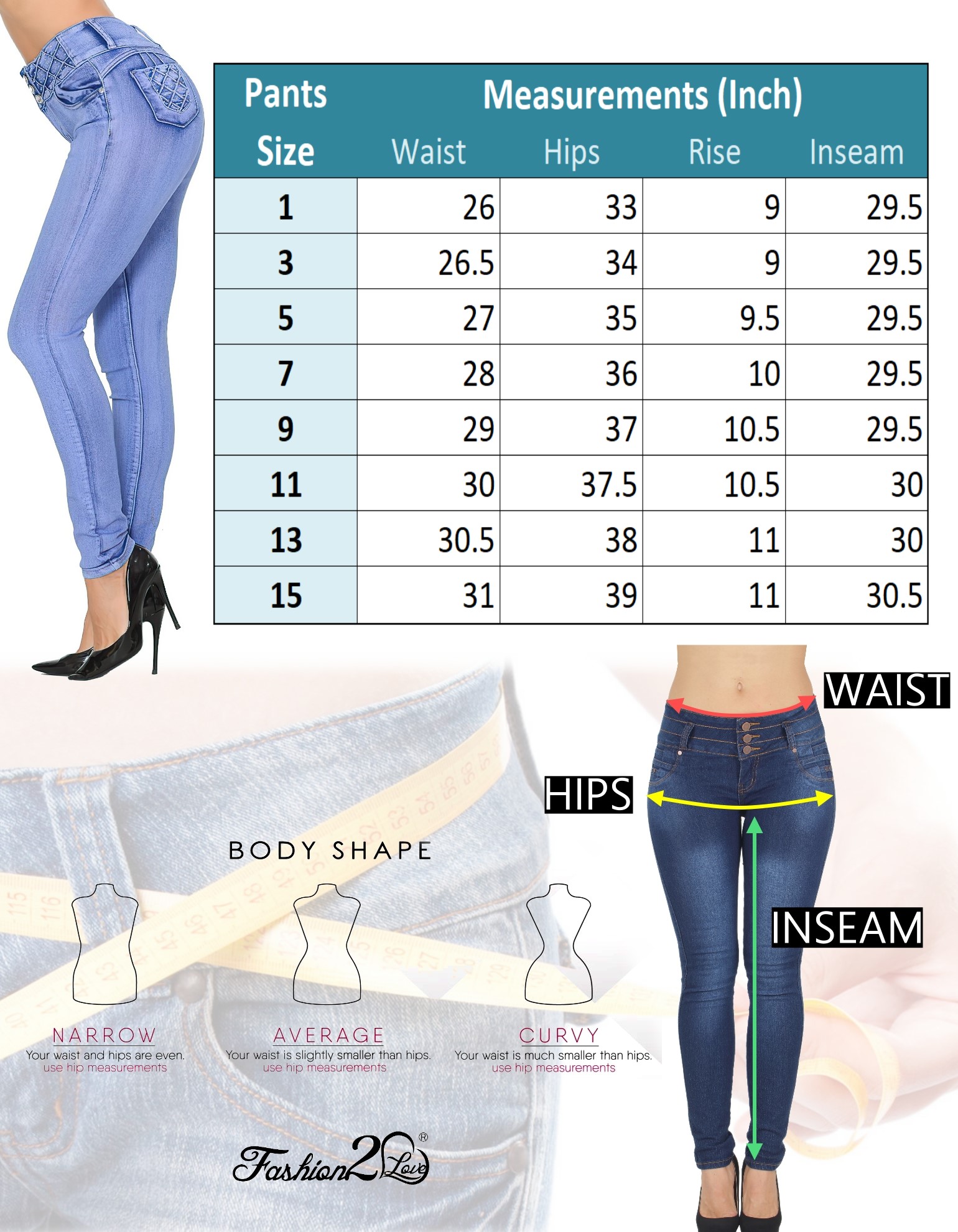 Fashion2love Women S Juniors Colombian Design Mid Waist Butt Lift Push Up Skinny Jeans Fashion2love Women S Juniors Colombian Design Mid Waist Butt Lift Push Up Skinny Jeans
