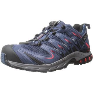 Salomon Salomon L37920800 Men S Xa Pro 3d Trail Running Shoe Slate Blue Detroit Radiant Red 8 5