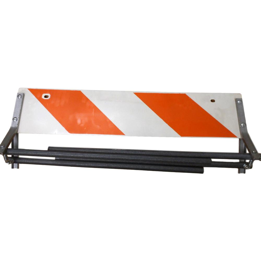 &nbsp; Portable A-Frame Metal Traffic Barricade 36" Width x 42" Full Height 14627000
