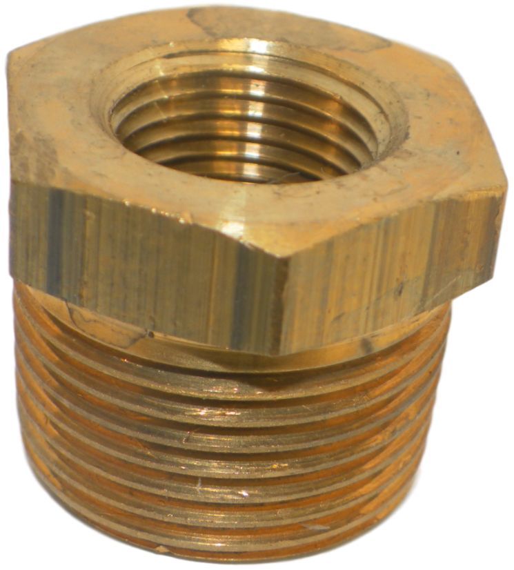 Big A Service Line Big A 3-21090 Brass Pipe Inverted Male Tube Connector 3/4" x 3/8"