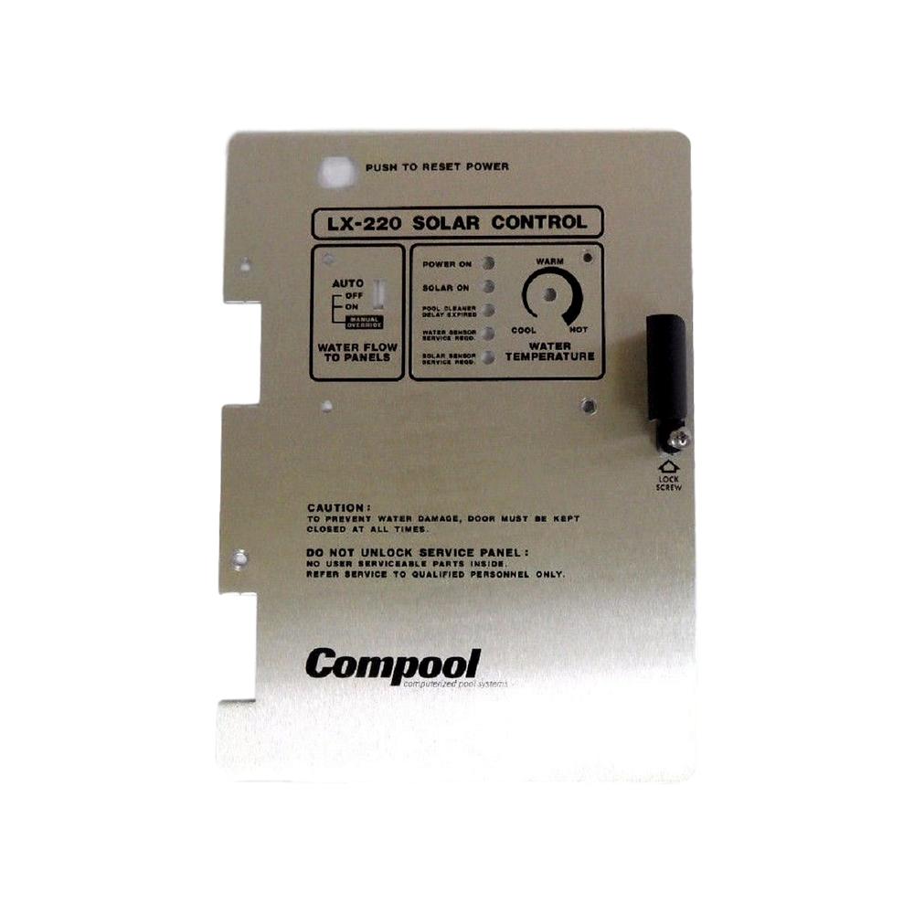 Pentair Compool LX-220 BEZEL Replacement Solar Control Panel LX220