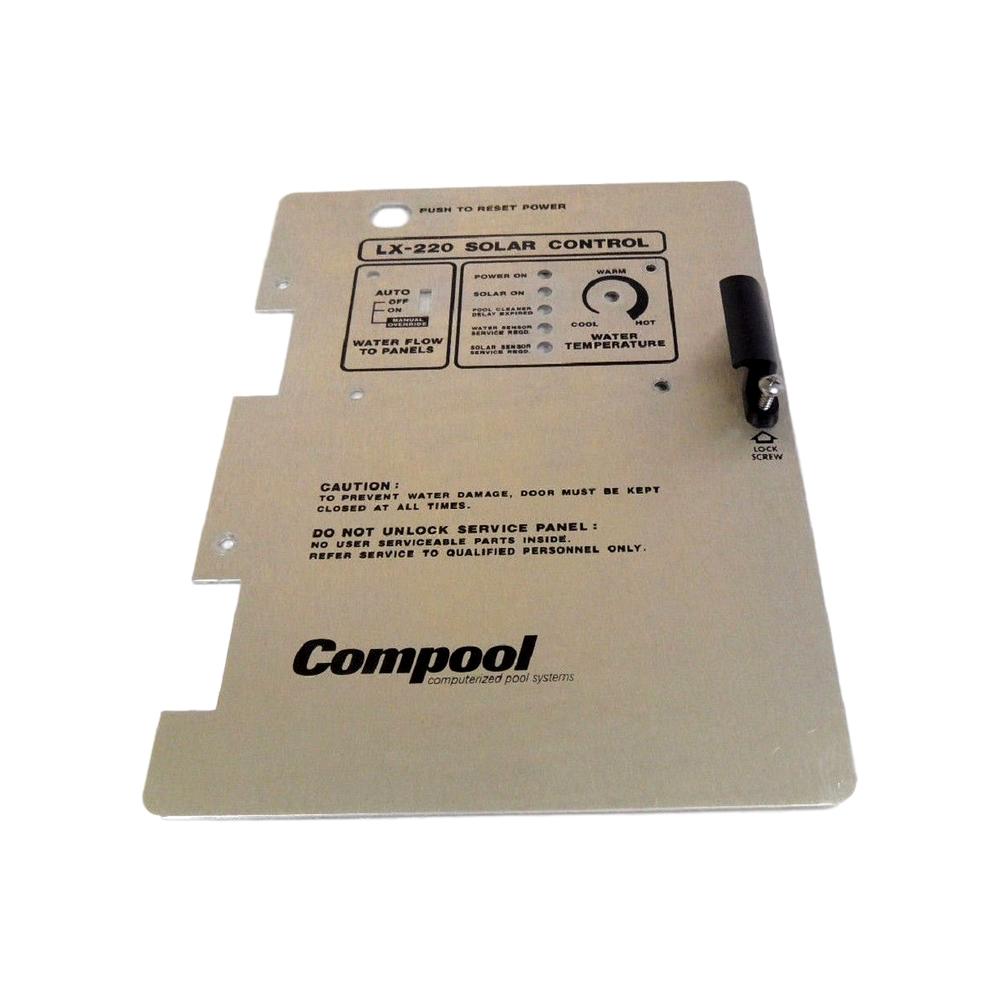 Pentair Compool LX-220 BEZEL Replacement Solar Control Panel LX220