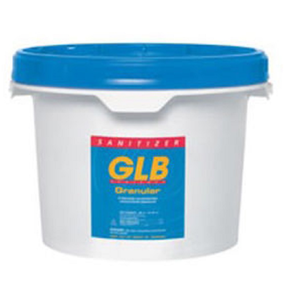 GLB 71222 Stabilized Granular Chlorine 25lb Fast-Dissolving Formula 71222A