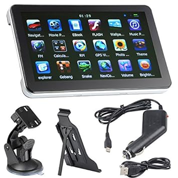 KOVAL INC.- 7 in Car Truck GPS Navigation System Touch Display