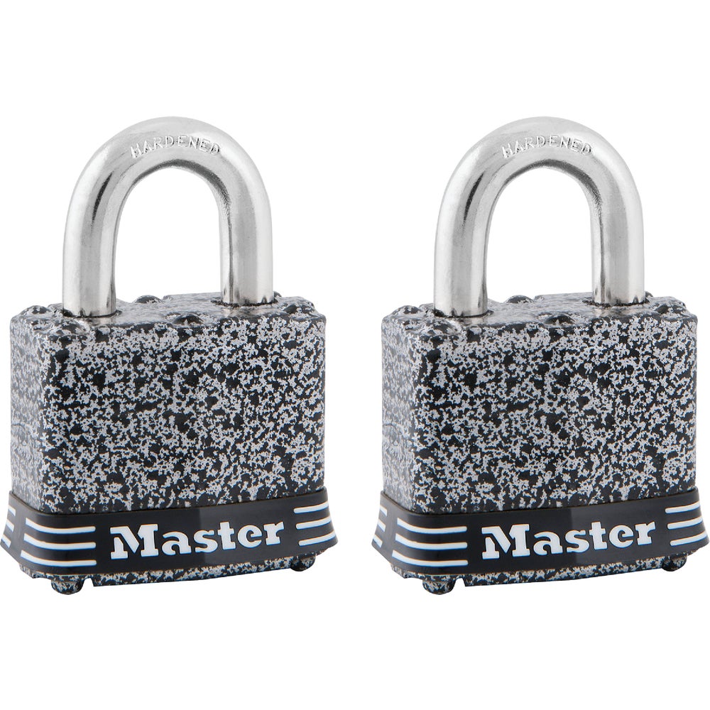 Master Lock 2Pk 1-1/2" Padlock 380T Unit: EACH