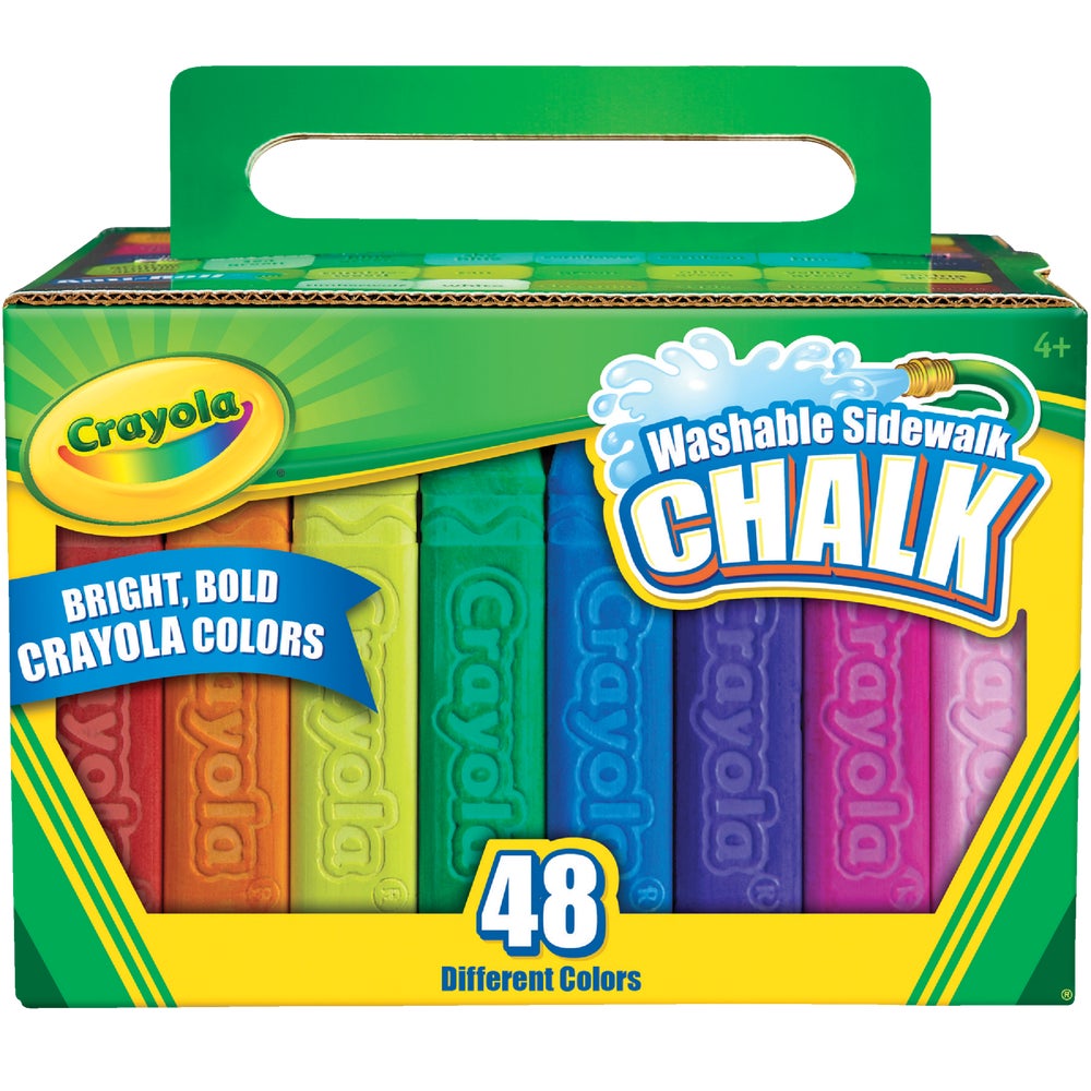Crayola L L C 48Ct Sidewalk Chalk 51-2048 Unit: EACH