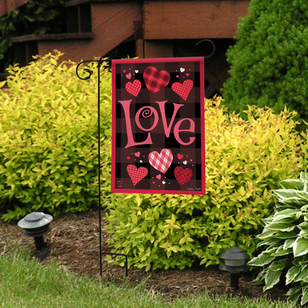 Briarwood Lane Hearts of Love Valentine's Day Garden Flag