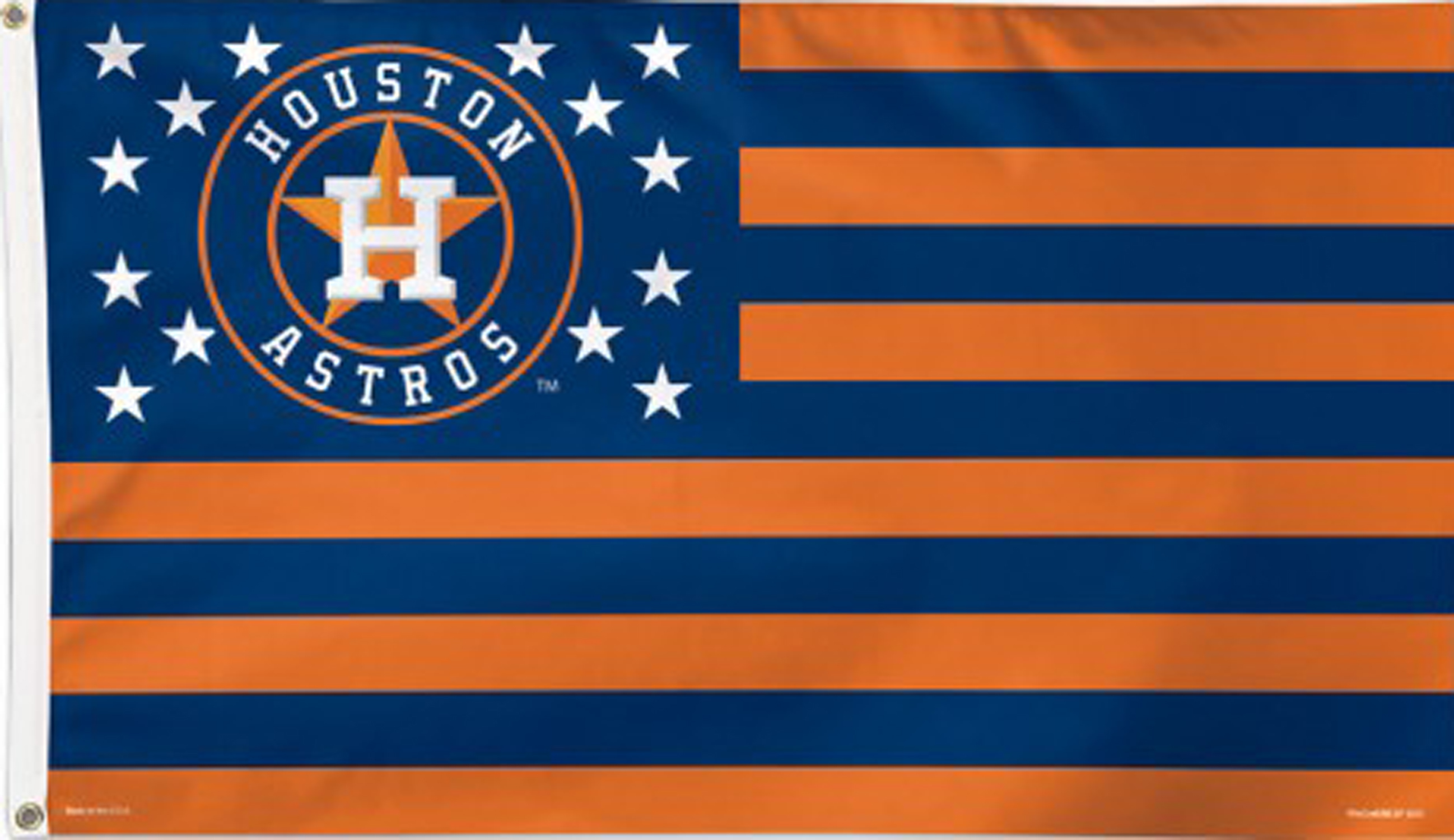 Wincraft Houston Astros Deluxe Grommet Flag MLB Licensed 3' x 5'