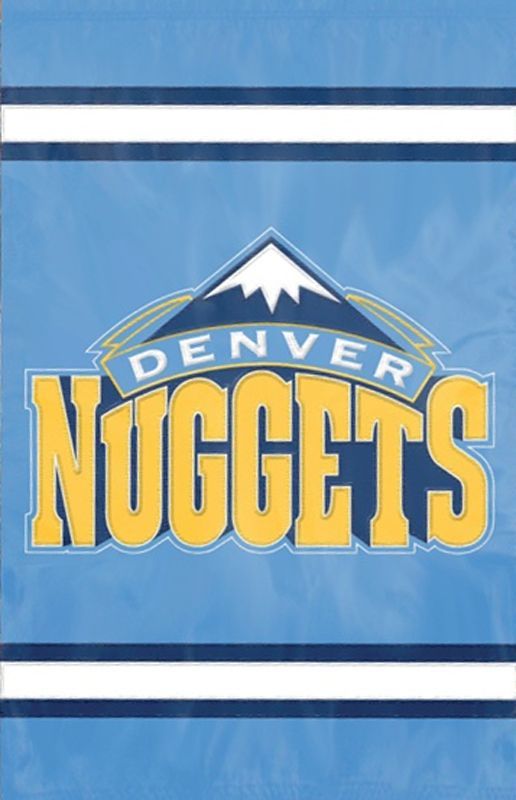 Party Animal Denver Nuggets Applique Embroidered Banner Flag NBA