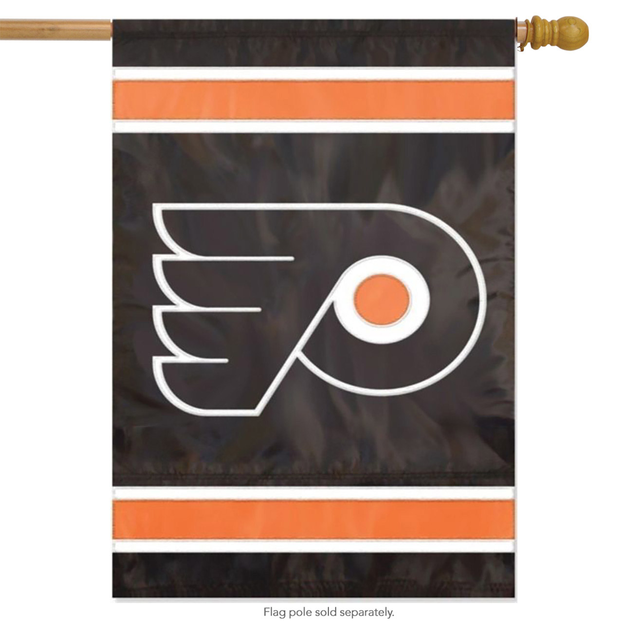 Party Animal Inc Party Animal- Inc. AFFLY Applique Banner Flag - Philadelphia Flyers