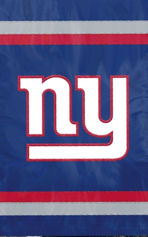 Party Animal New York Giants Applique Embroidered Banner Flag NFL