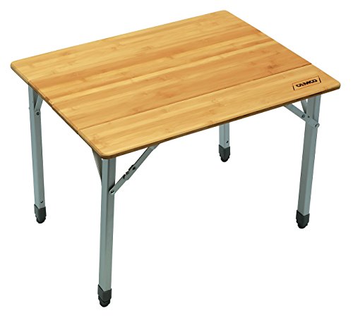 Aluminum Telescoping Table Legs Camco 51895 Bamboo Folding Table With Aluminum Legs Compact Design