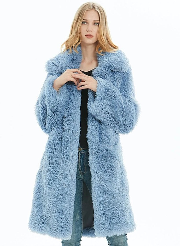 Amtify Womens Mid Length Winter Overcoat