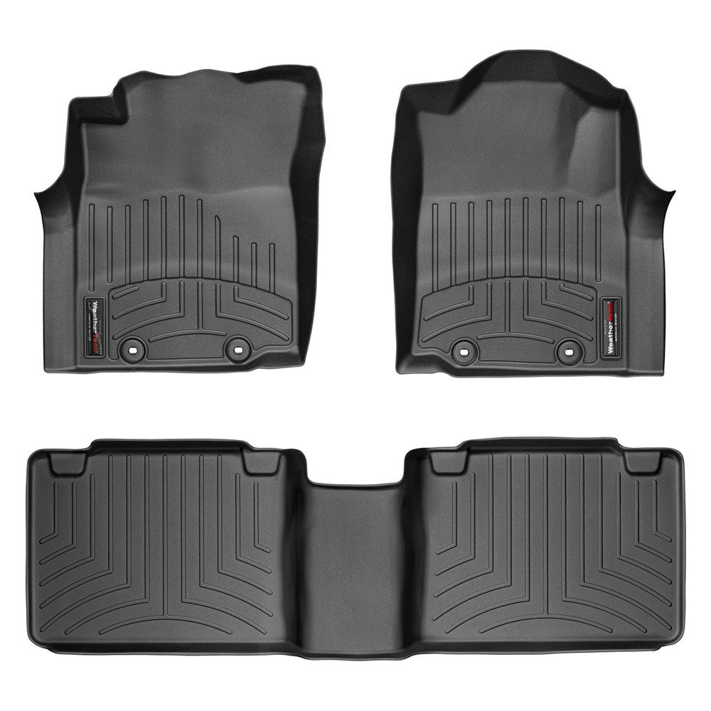 Weathertech Toyota Tacoma 2005 2011 Access Cab Black Front Rear