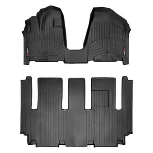 Weathertech Kia Sedona 2006 2012 Black Front Rear Premium Floor